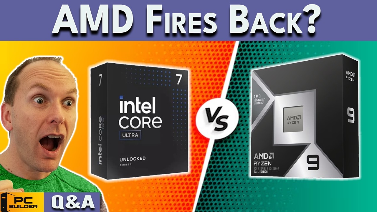 AMD Drops Ryzen 9950X3D2 vs Intel Ultra 7 270K. Full Specs. March Q&A