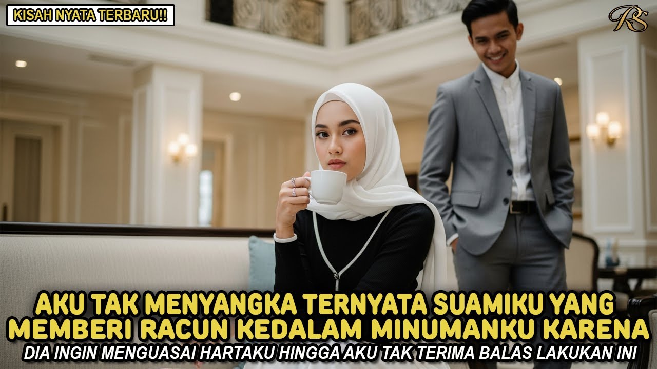 SUAMIKU TEGA MERACUNIKU DEMI BISA KUASAI HARTAKU - AKU YANG TAHU RENCANA BSUUSKNYA BALAS LAKUKAN INI