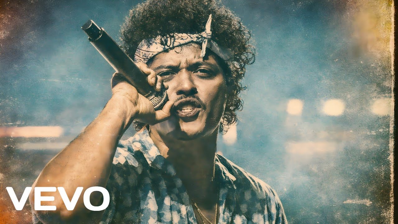 Bruno Mars - Slow Burn Velvet ( Official Lyric Video ) 