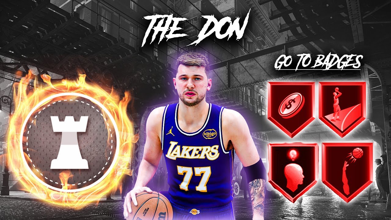 THE DON IS CALLING THE SHOTS! 6'7 LUKA DONCIC BUILD W 99 LAYUP DEBUTS IN THE REC