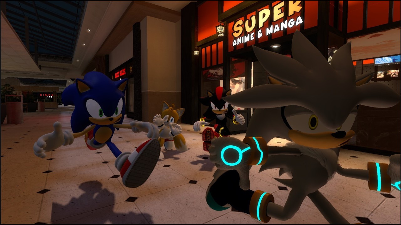 Sonic N' Pals| a visit to the mall!