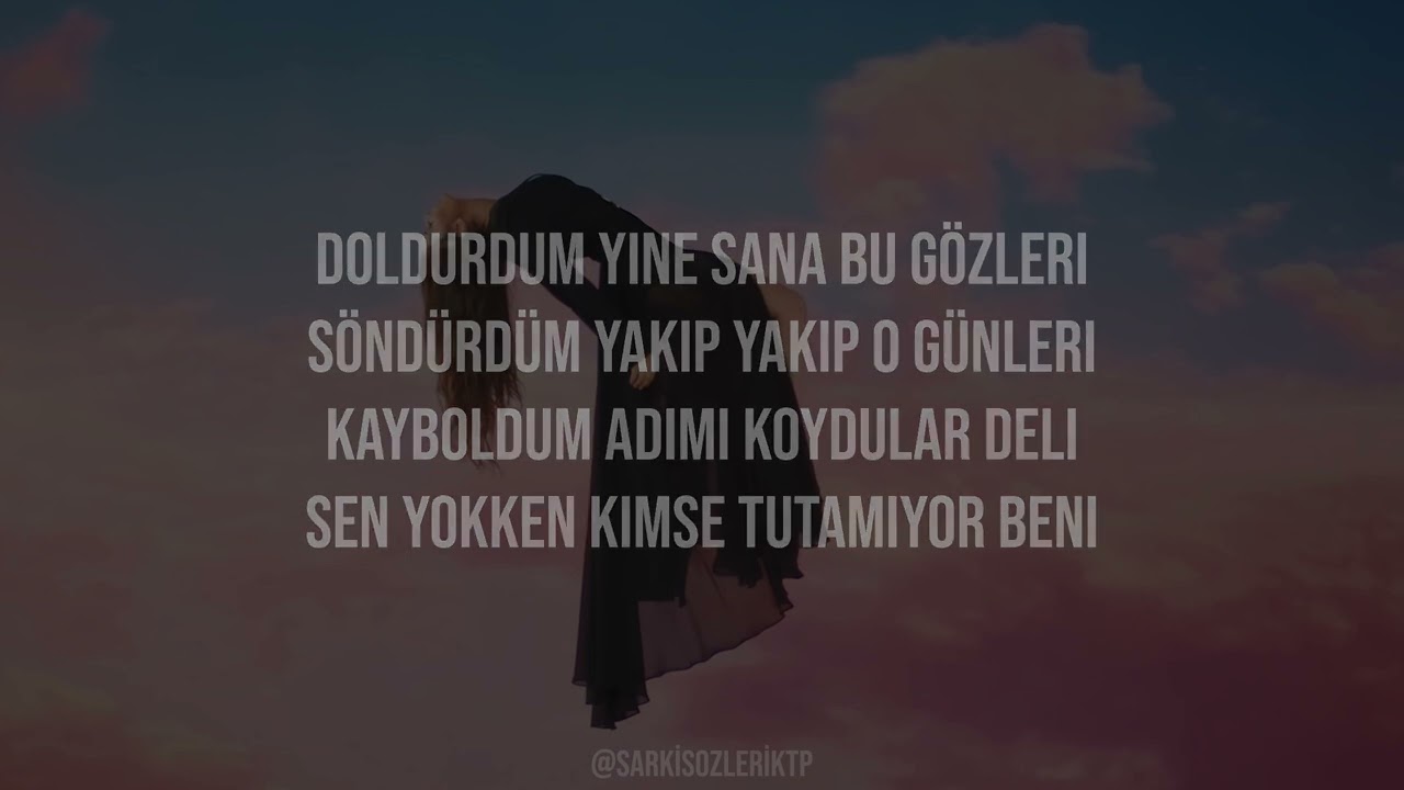 Hande &Uuml;nsal - Sen Yokken S&ouml;zleri (Lyrics)