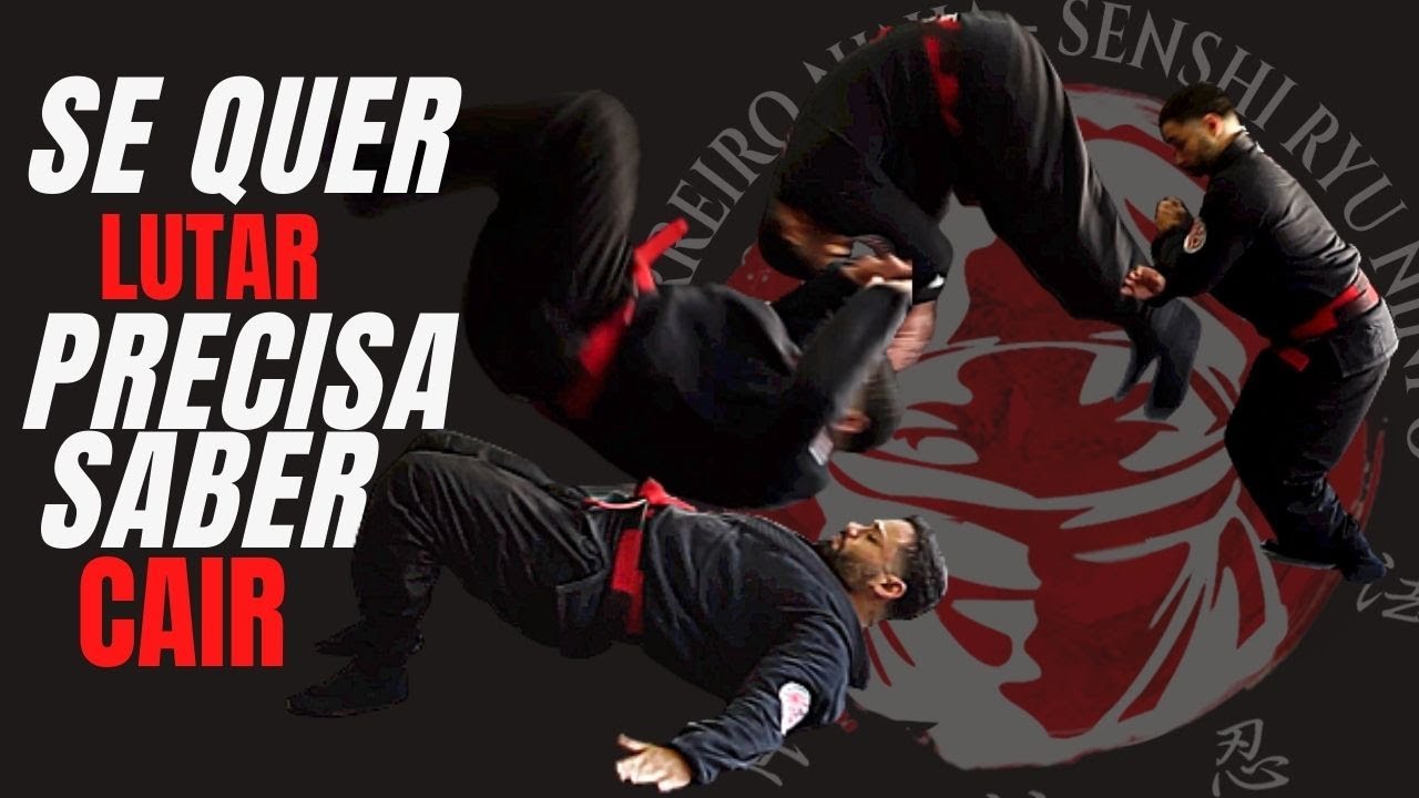 SE QUER LUTAR, TEM QUE SABER CAIR - Guerreiro Ninja - Shidoshi Caúzzo - Senshi Ryu Ninpo - Ninjutsu
