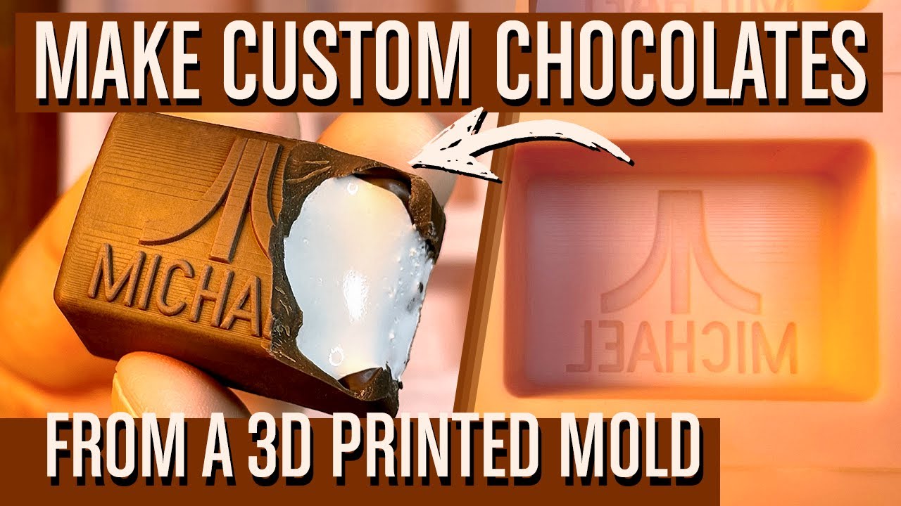 I Made Chocolates from a 3D Printed Mold and Food Safe Silicone