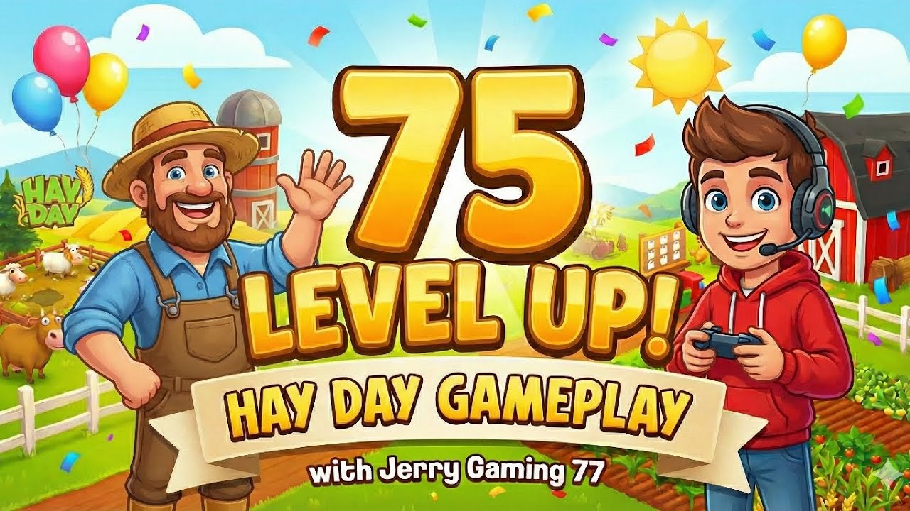 Level up! 🤩🥳 Hay day 🧑🏻‍🌾🚜 game play 75 level 
