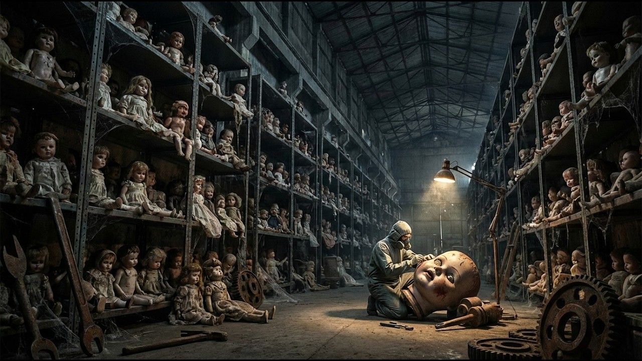 Inside the Largest and Creepiest Doll Restoration Factory in the World (Full Process)
