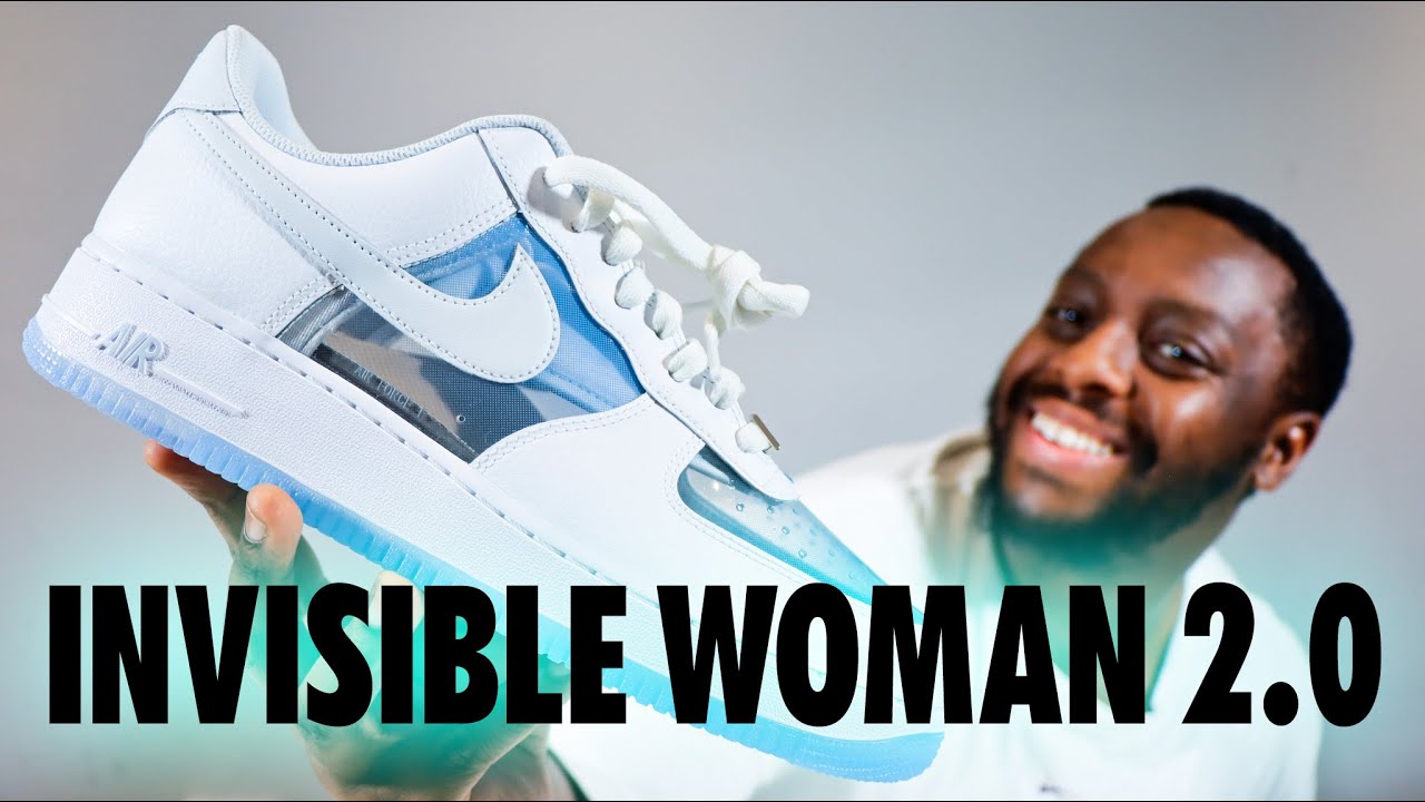 EARLY LOOK!! Nike Air Force 1 Invisible Woman 2.0 On Foot Review QuickSchopes 832 Schopes IB5724 100