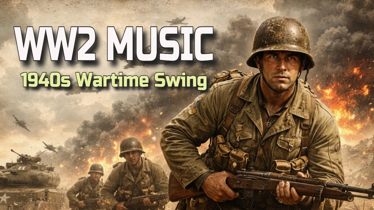 👉 WW2 MUSIC AND LIFE DURING THE WAR | 1940s WARTIME SWING