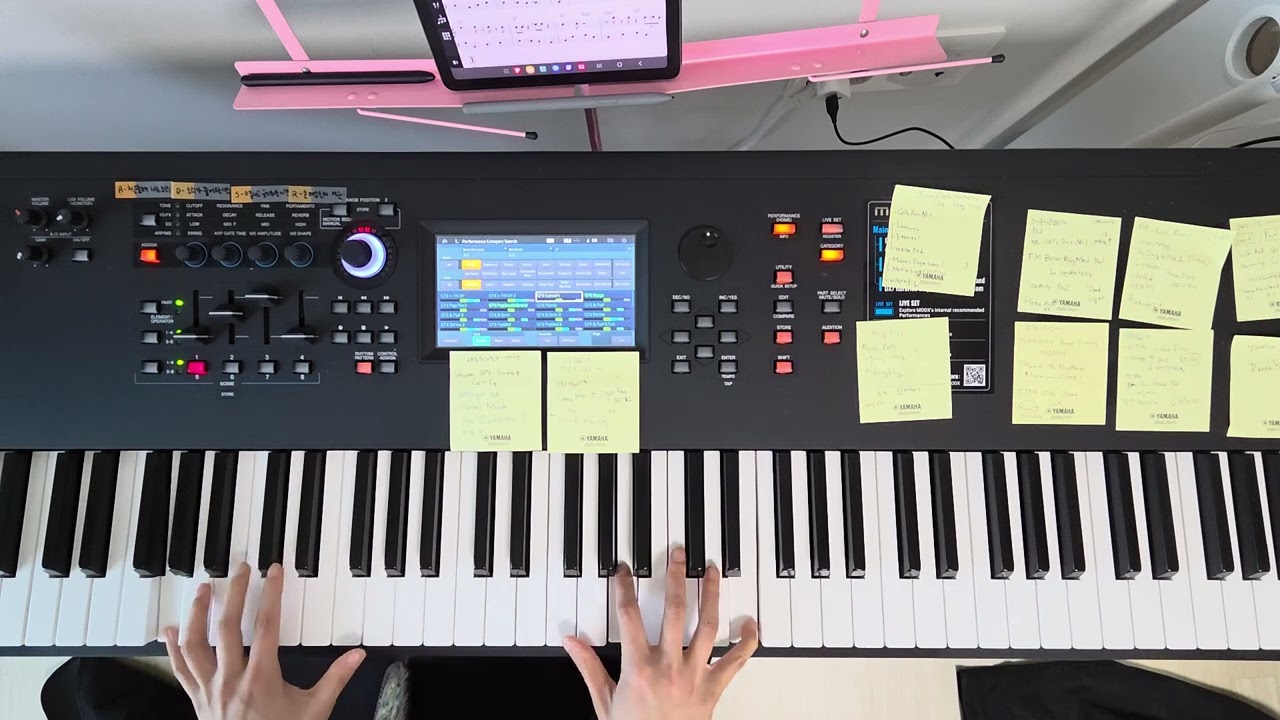 Day 8 C key 워킹배이스 + 오른손 솔로