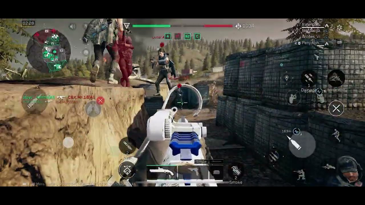 HELP ME SCHMEEEEEE!!!!(Shotgun run in Delta Force Mobile)