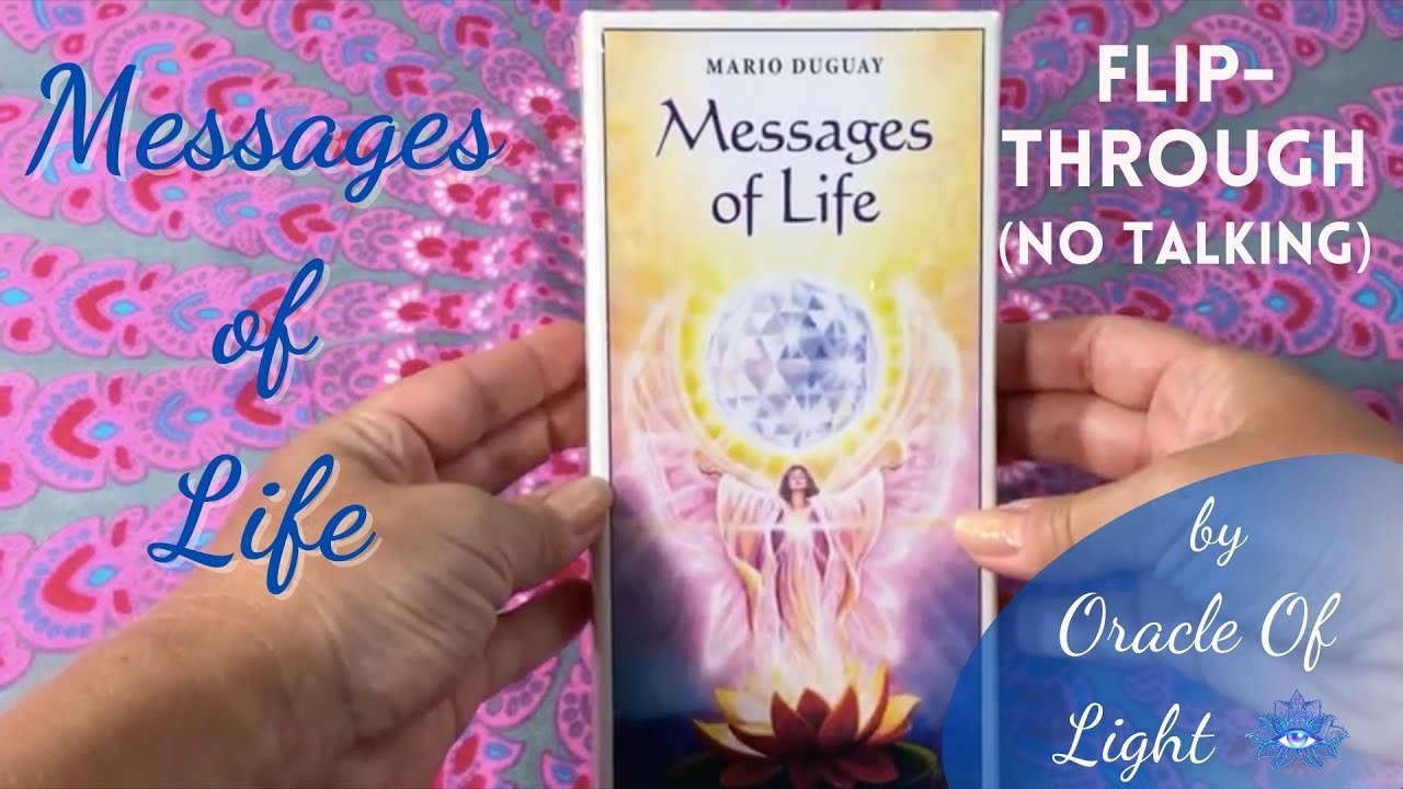 "Messages of life" by Mario Duguay - Unboxing and flip-through