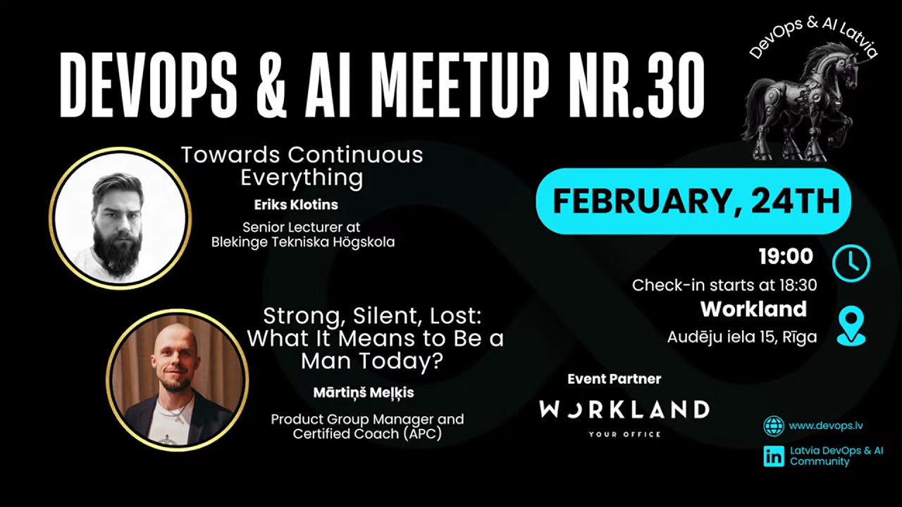 30th DevOps & AI Latvia Meetup