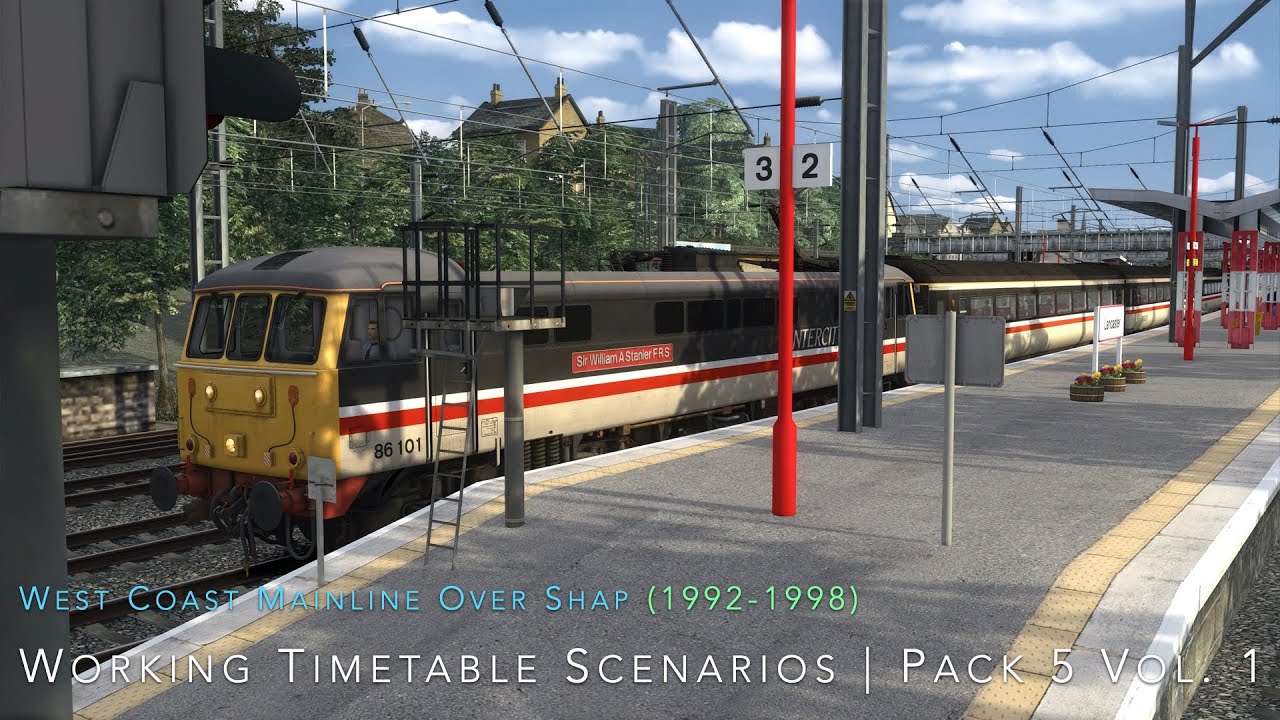 Train Simulator 2020: AP Class 86 | Working Timetable Scenarios WCMOLS Secnario Pack (1992-1998)