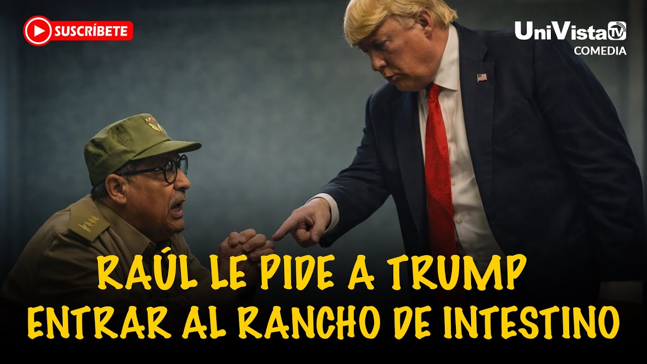 Raúl le pide a Trump entrar al Rancho de Intestino