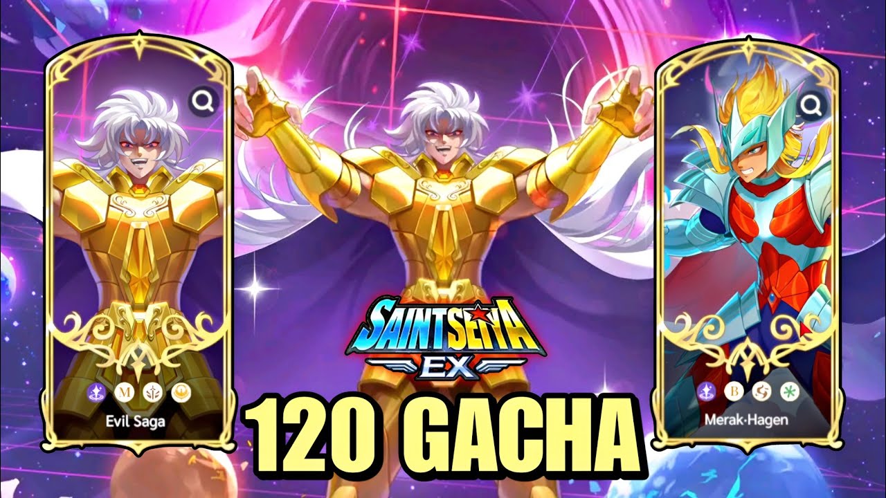 Evil Saga is Back! All in 120 GACHA - SAINT SEIYA EX