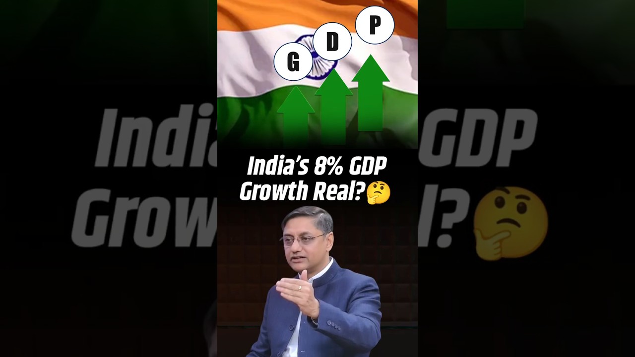 The Truth Behind India’s 8% GDP Growth | Top Economist Sanjeev Sanyal