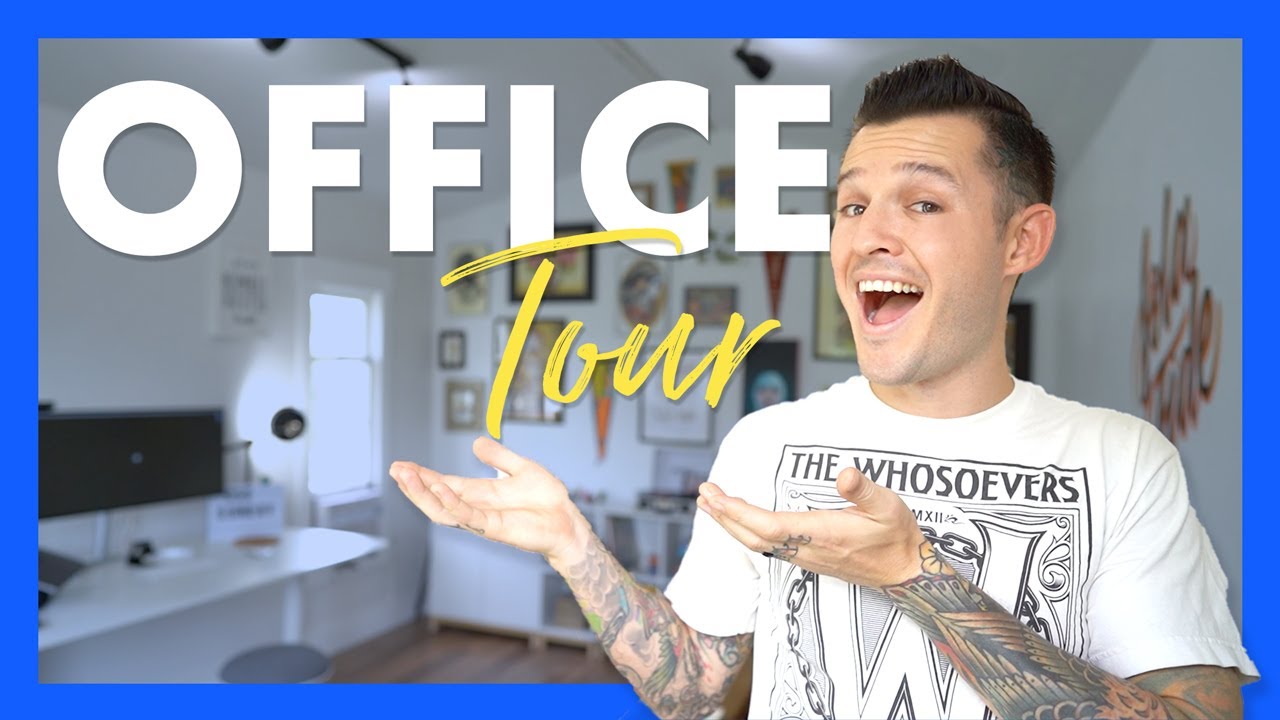 Office Tour 2019 | New Backyard Studio/Office Setup 🏠