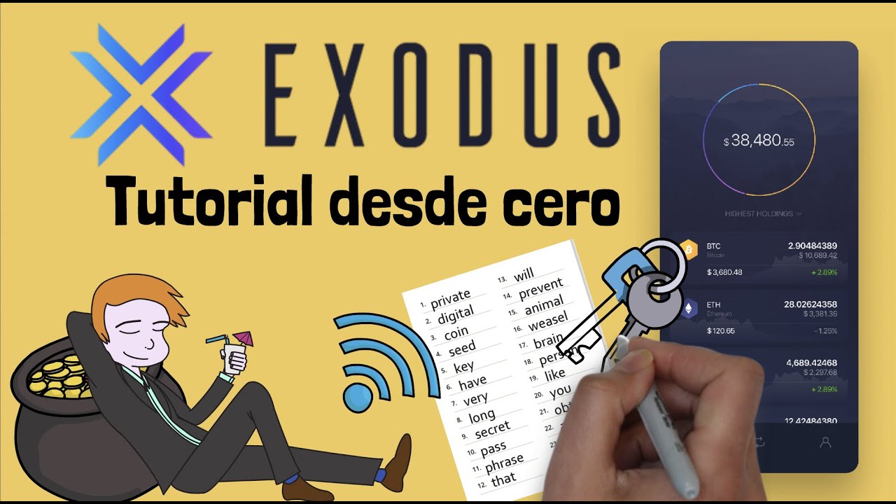 🧐 EXODUS Wallet Tutorial in Spanish | Mobile Cryptocurrency Wallet | Step-by-Step Guide (4/4)