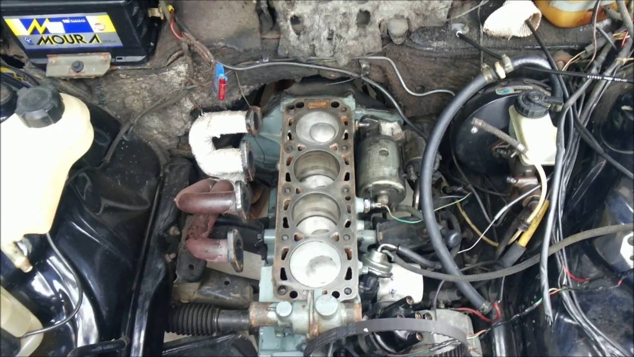MONTANDO O CABEÇOTE DO CHEVETTE E PRIMEIRA PARTIDA! - CHEVETTE PRETO