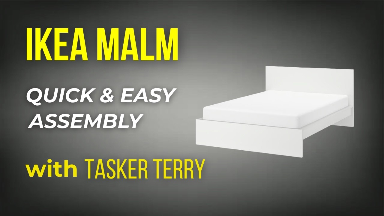 IKEA MALM Bed Frame Assembly