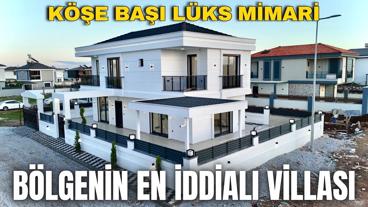 Beyaz Saray Tadında! Köşe Başı Tam Müstakil Lüks Villa Turu / 13 Ocak 2025