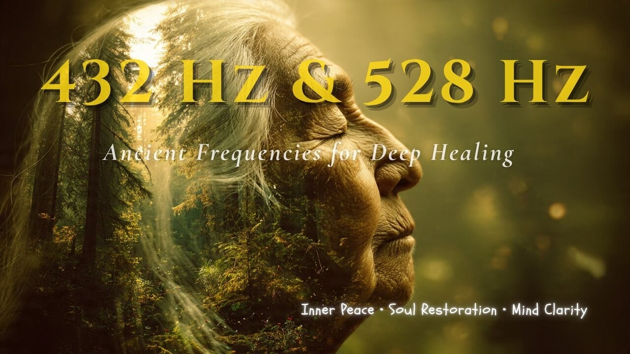 432 Hz & 528 Hz | Ancient Shaman Frequencies | Deep Healing, Repair & Inner Peace 🌿