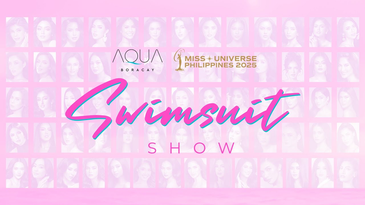 Miss Universe Philippines 2025 Aqua Boracay Swimsuit Show
