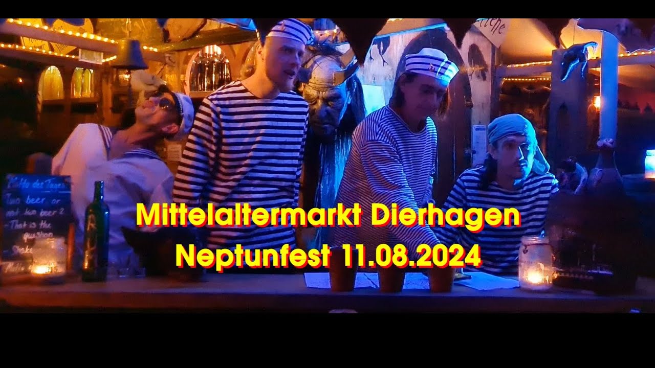 Mittelaltermarkt Dierhagen Neptunfest 2024