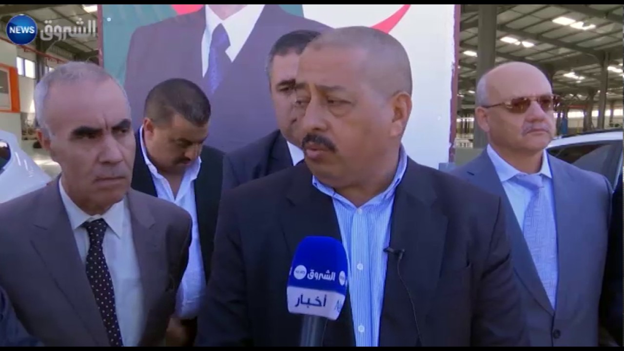 خروج أولى سيارات هيوندي جزائرية من مصنع طحكوت بتيارت