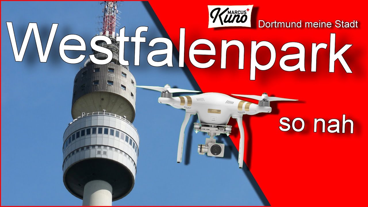 Westfalenpark - Florian Fernsehturm, Funkturm bei Dämmerung - Marcus Kuno - UltraHD