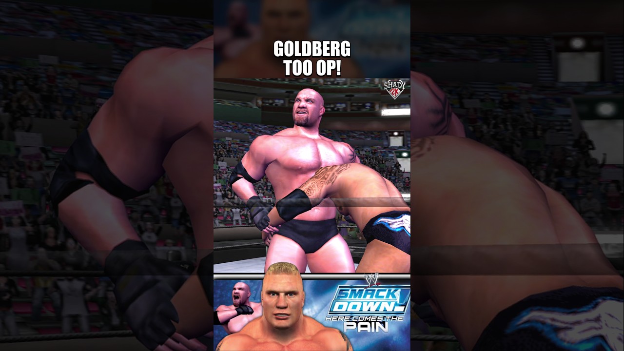 Goldberg's moveset WWE Smackdown Here Comes the Pain