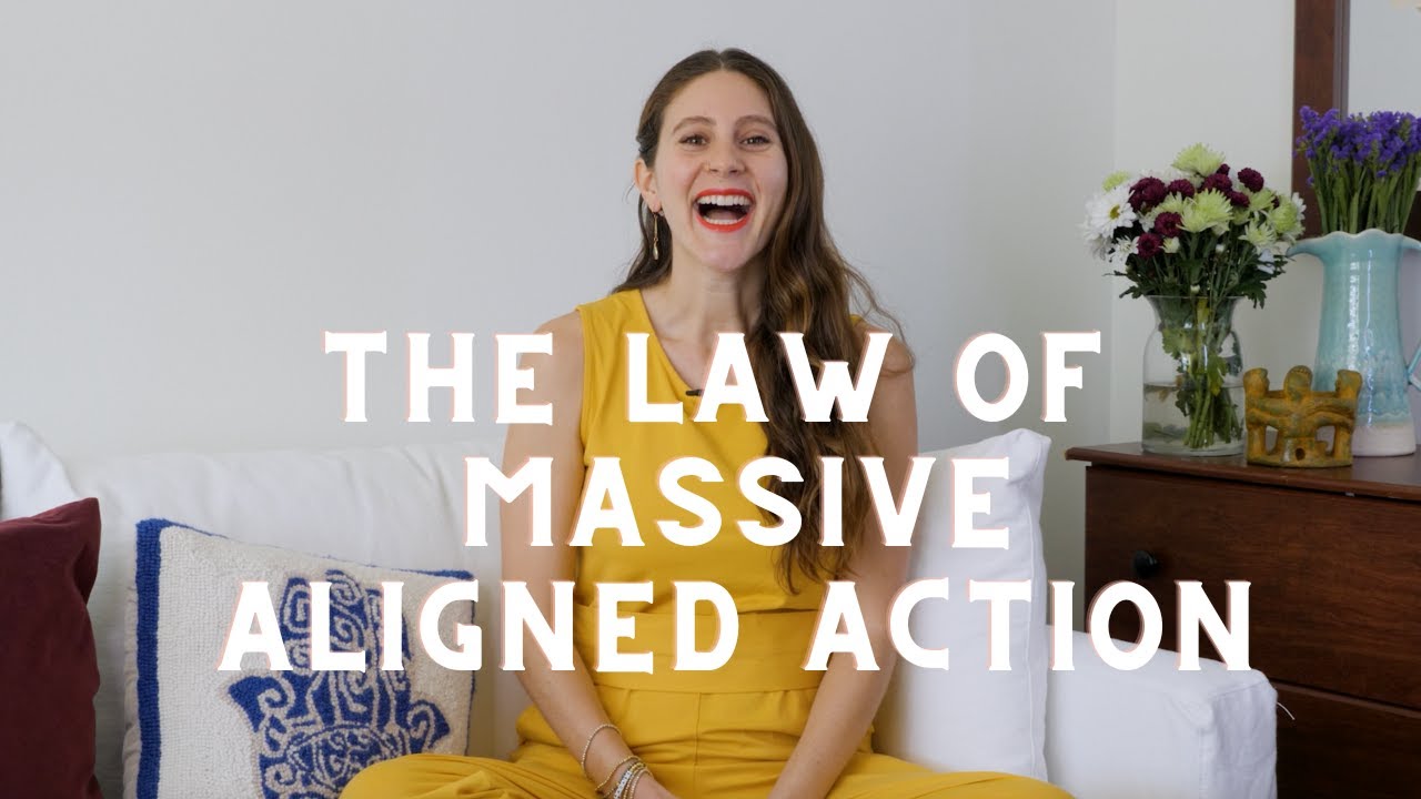 The Law Of Massive Aligned Action - Make Your Dreams a Reality in 2023