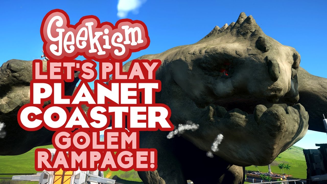 🎡 Golem Rampage | Let's Play Planet Coaster #18