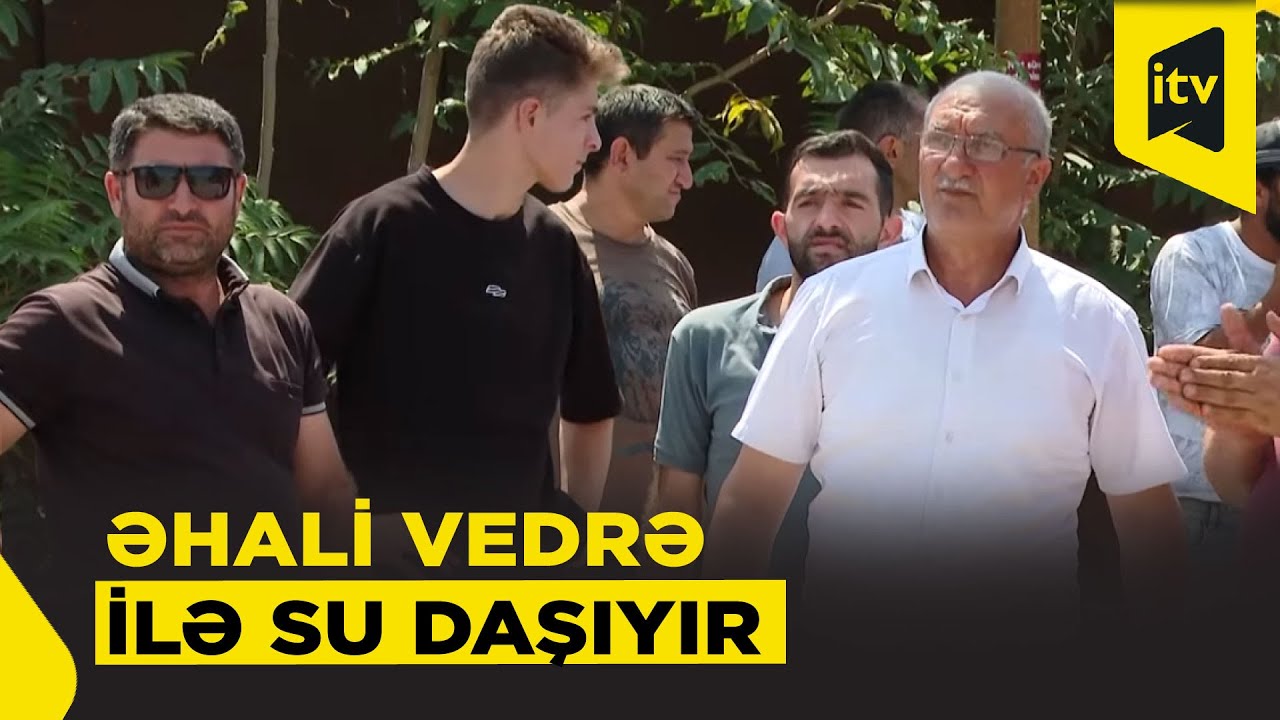 Suraxanı sakinləri su axtarışında – Əhali çarəsiz qalıb