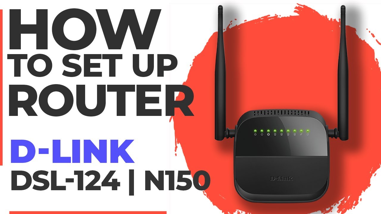 ✅ Как настроить D-LINK DSL-124 | Как настроить WiFi-маршрутизатор D-Link N150 DSL-124