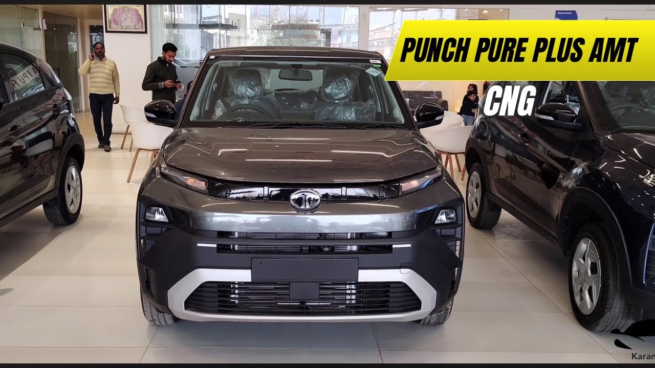 New Tata Punch Pure Plus CNG AMT 🔥 Full Review | Mileage, Features, Price & Boot Space