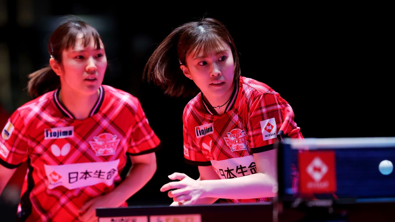 笹尾明日香 Asuka Sasao  麻生麗名 Reina Aso Tインタビュー ノジマTリーグ2022-2023  2023年2月5日【卓球 Tリーグ公式】