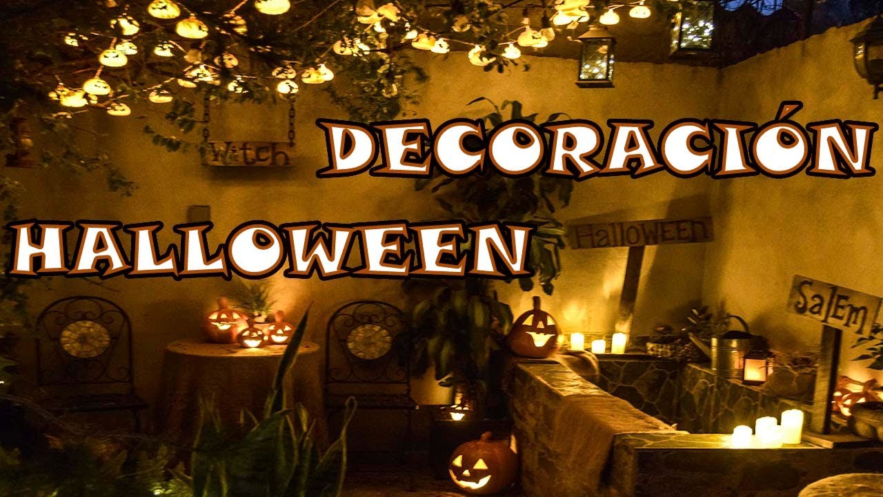 Decoracion halloween exterior Letreros madera jardin 