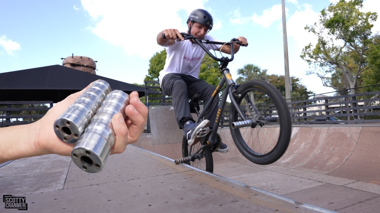 Возможно, 30-летние пеги для BMX лучше, чем современные пластиковые!