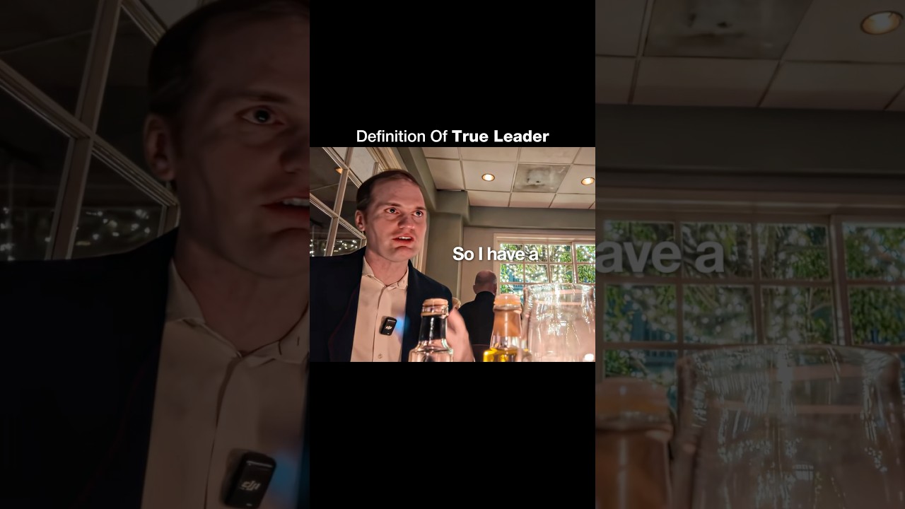Definition of true leader 📈 #leadership