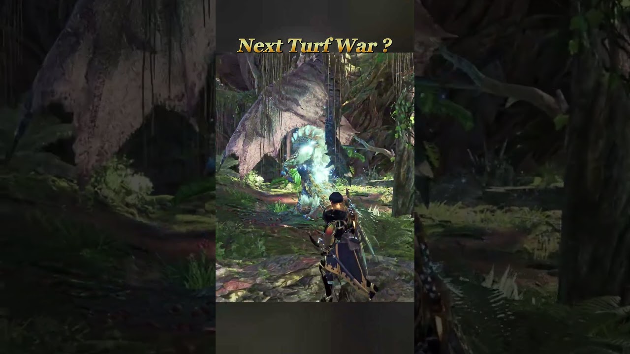 Zinogre vs Azure Rathalos Turf Wars