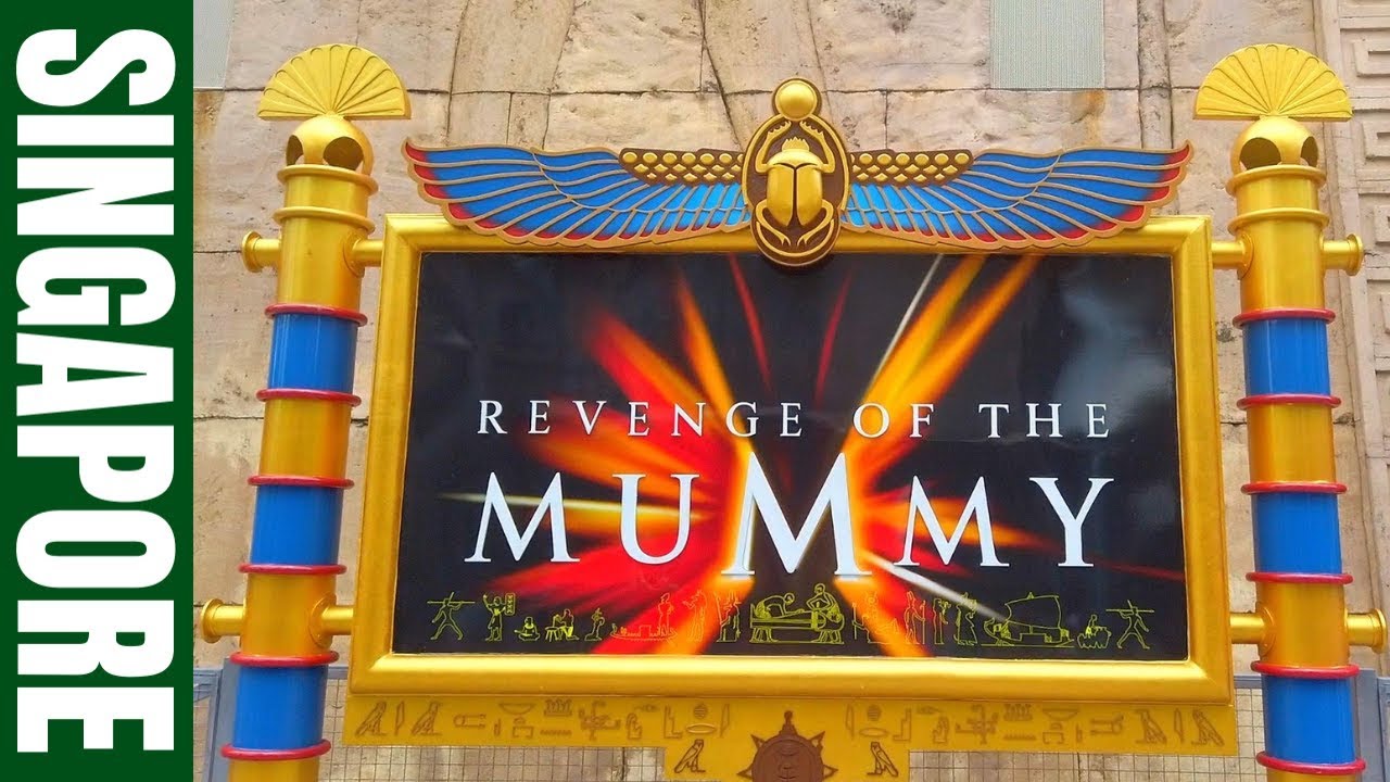 REVENGE OF THE MUMMY The Complete Ride | Universal Studios Singapore | June 2019