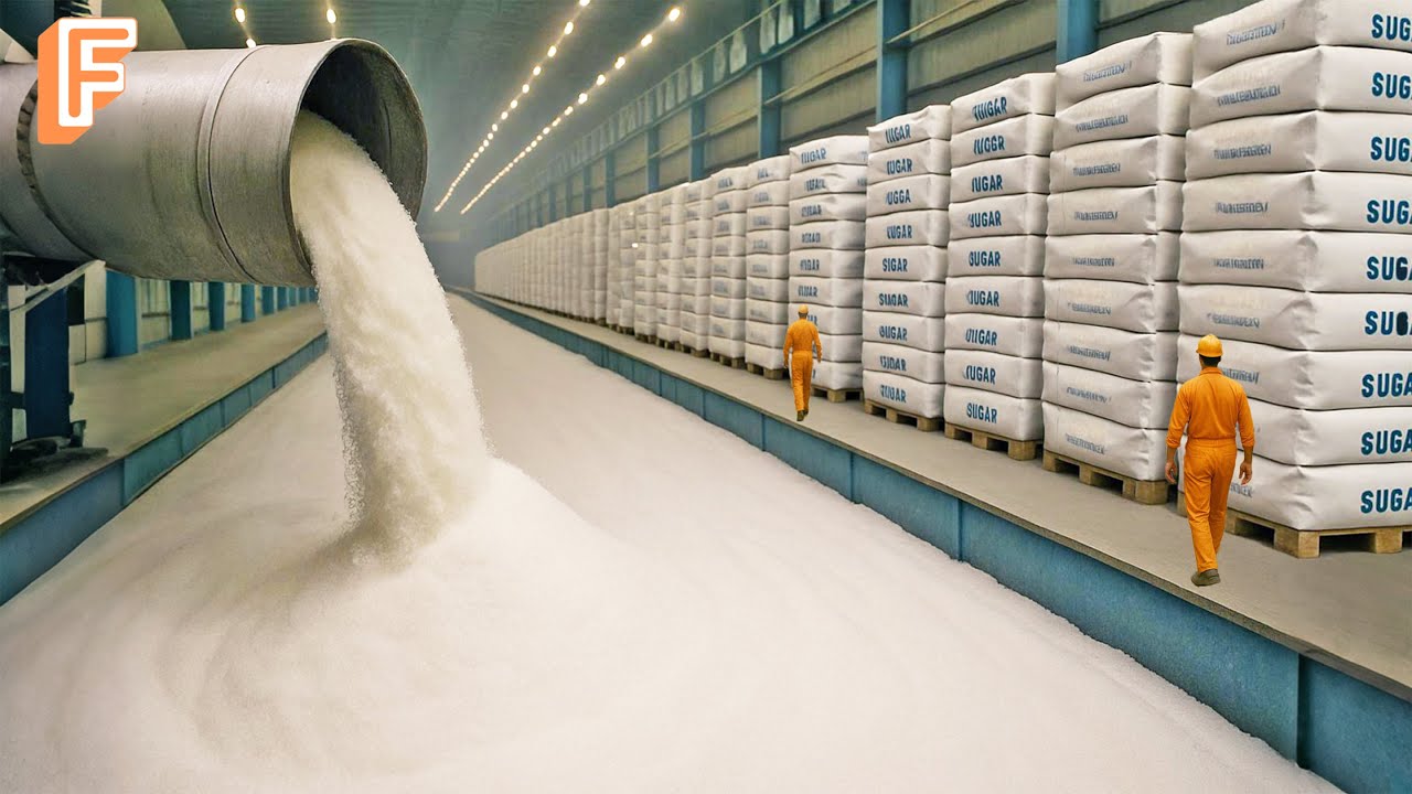 How Billions Of Tons Of Sugar Are Made Every Year Inside Mega Factories