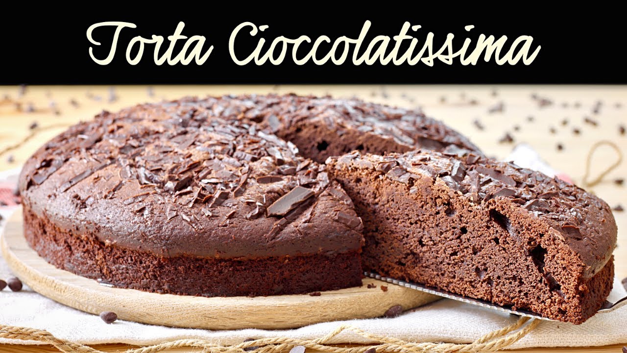 TORTA CIOCCOLATISSIMA - DOUBLE CHOCOLATE Ricetta Facile - Buon'Idea