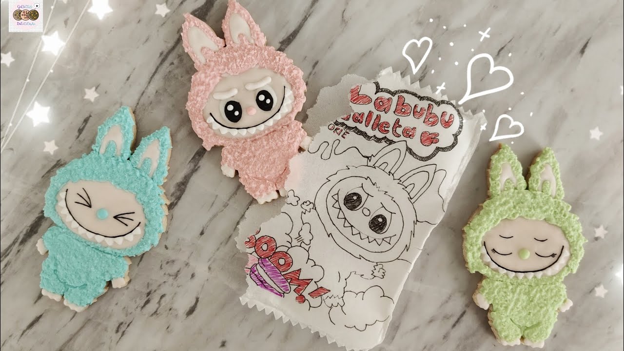 Galletas Labubu 🩷 | galletas deliciosas