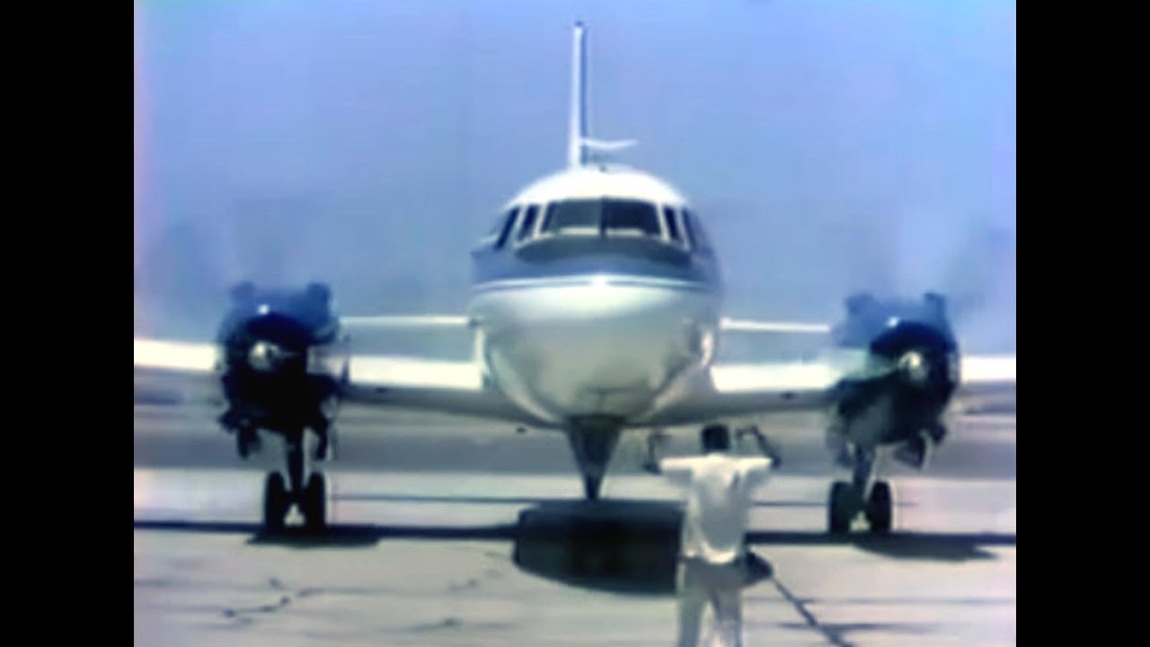 Convair CV-600 Turboprop Promo Film - 1965