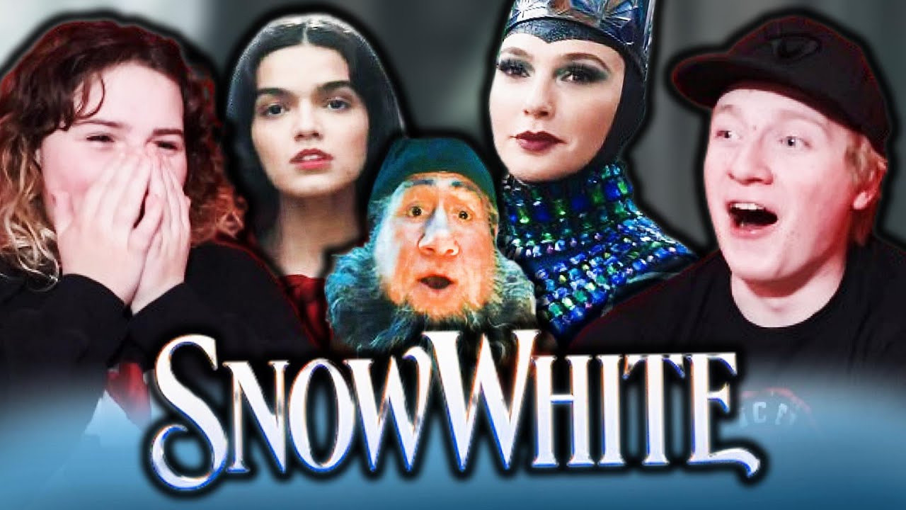 LIVE ACTION SNOW WHITE TRAILER REACTION