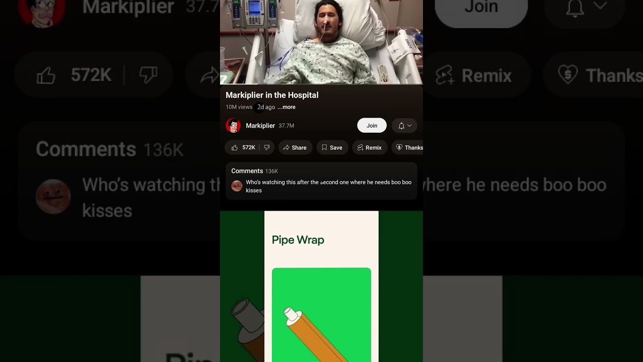 MARK IS IN THE HOSPITAL?!? 