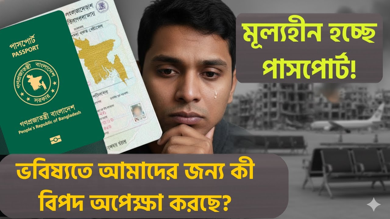 কেন মূল্যহীন হচ্ছে বাংলাদেশি পাসপোর্ট? ভবিষ্যতে কী ভয়াবহ ক্ষতি আসছে? | Passport Ranking 2026