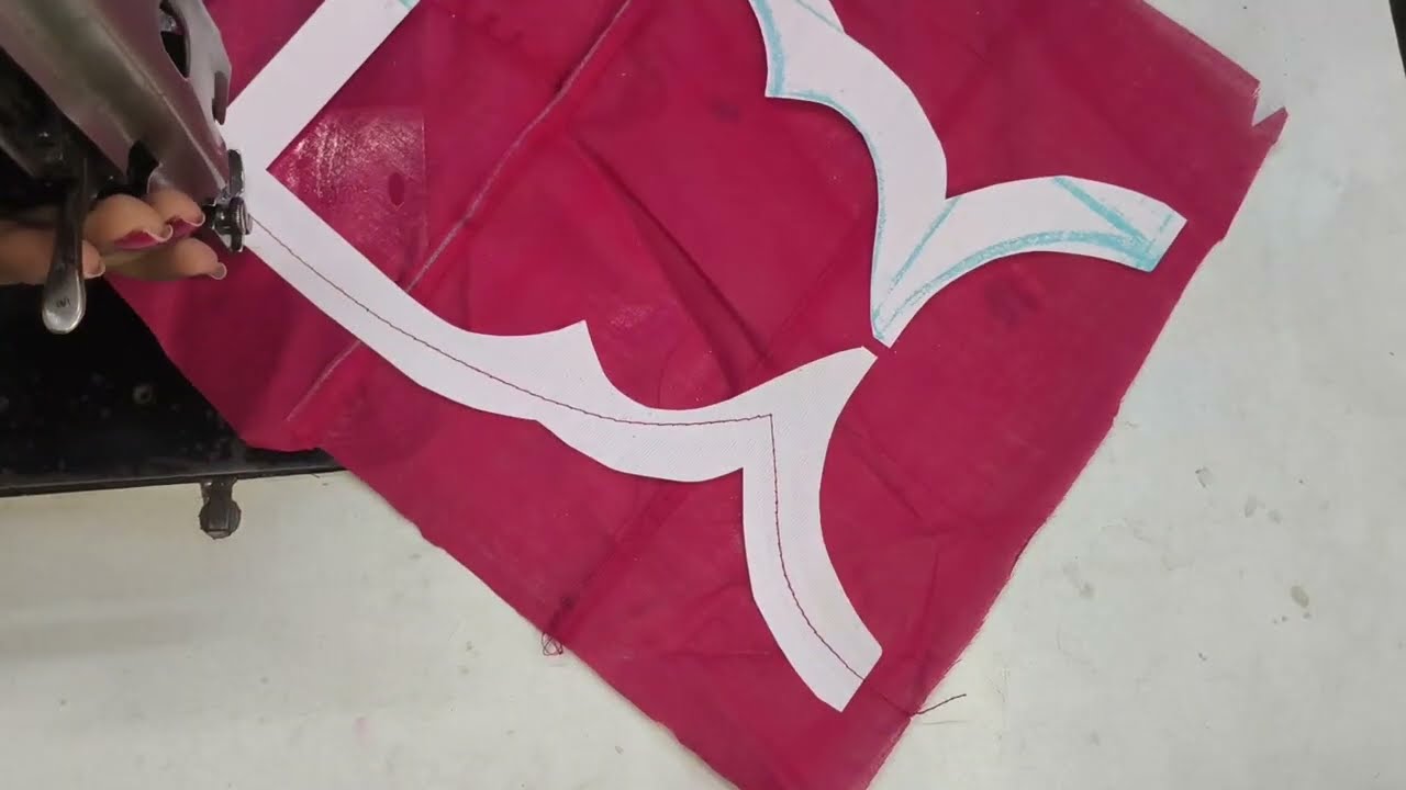 Blouse Neck Design, full blouse stitching| Easy Tarika Se Stylish Back & Front Design